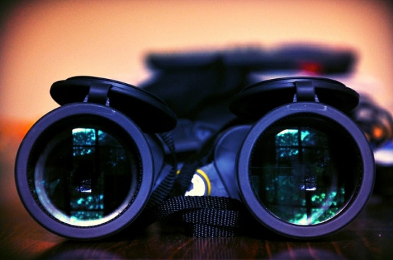 Binoculars, observer effect and feminism